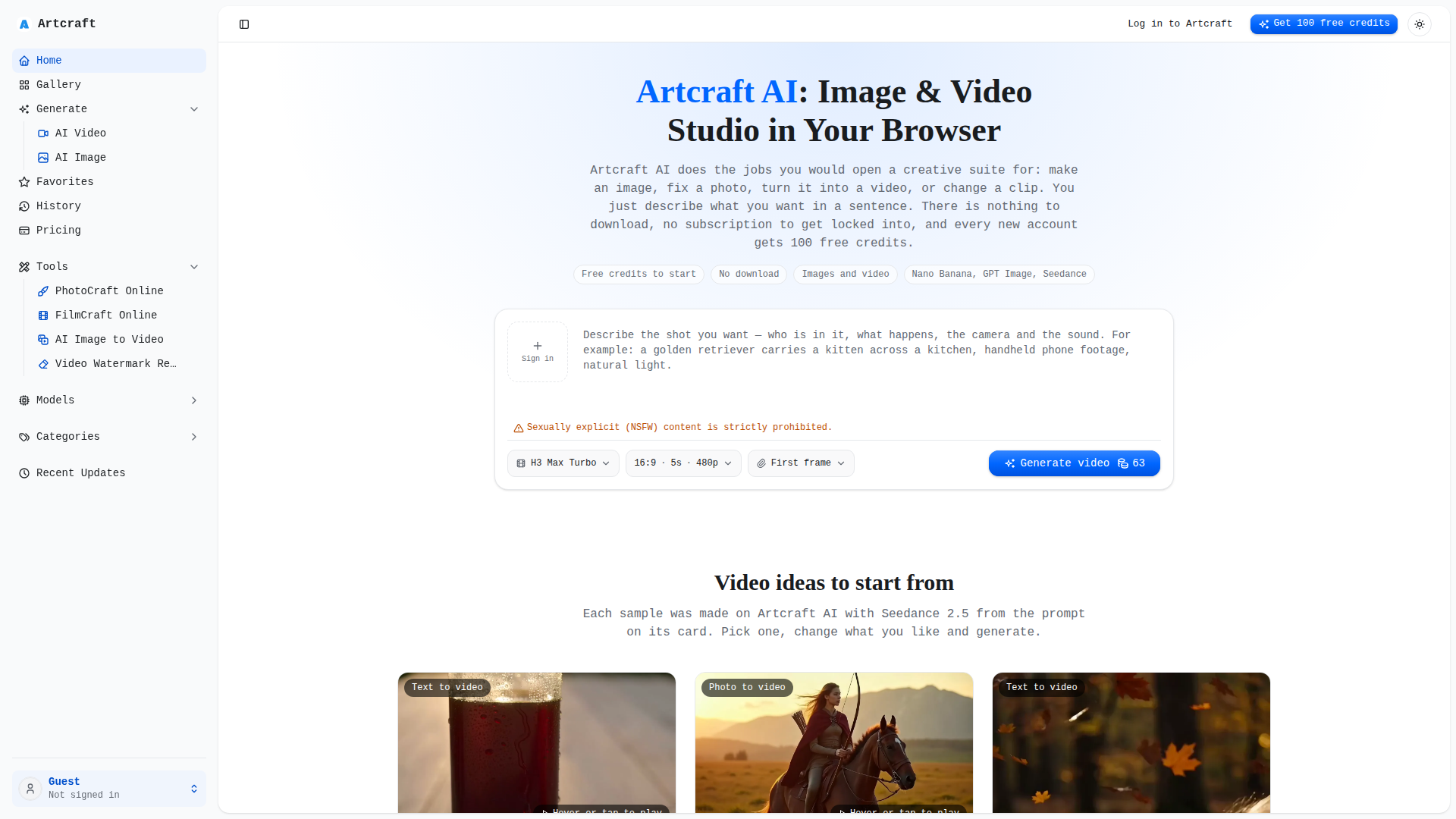 Artcraft AI