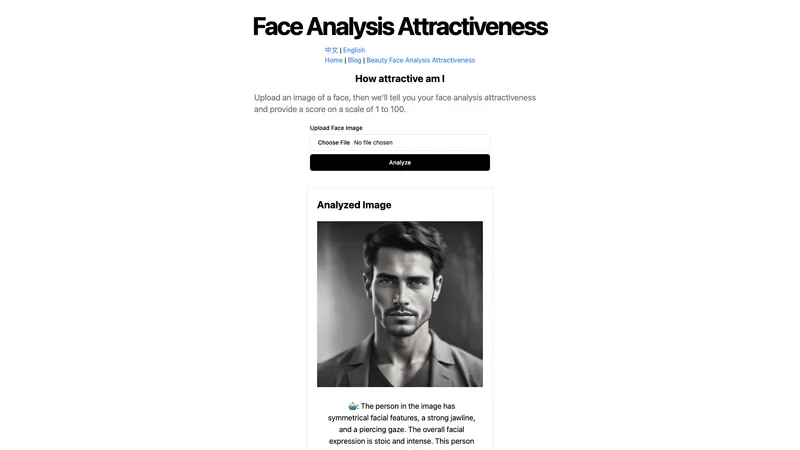 Face Analysis Attractiveness