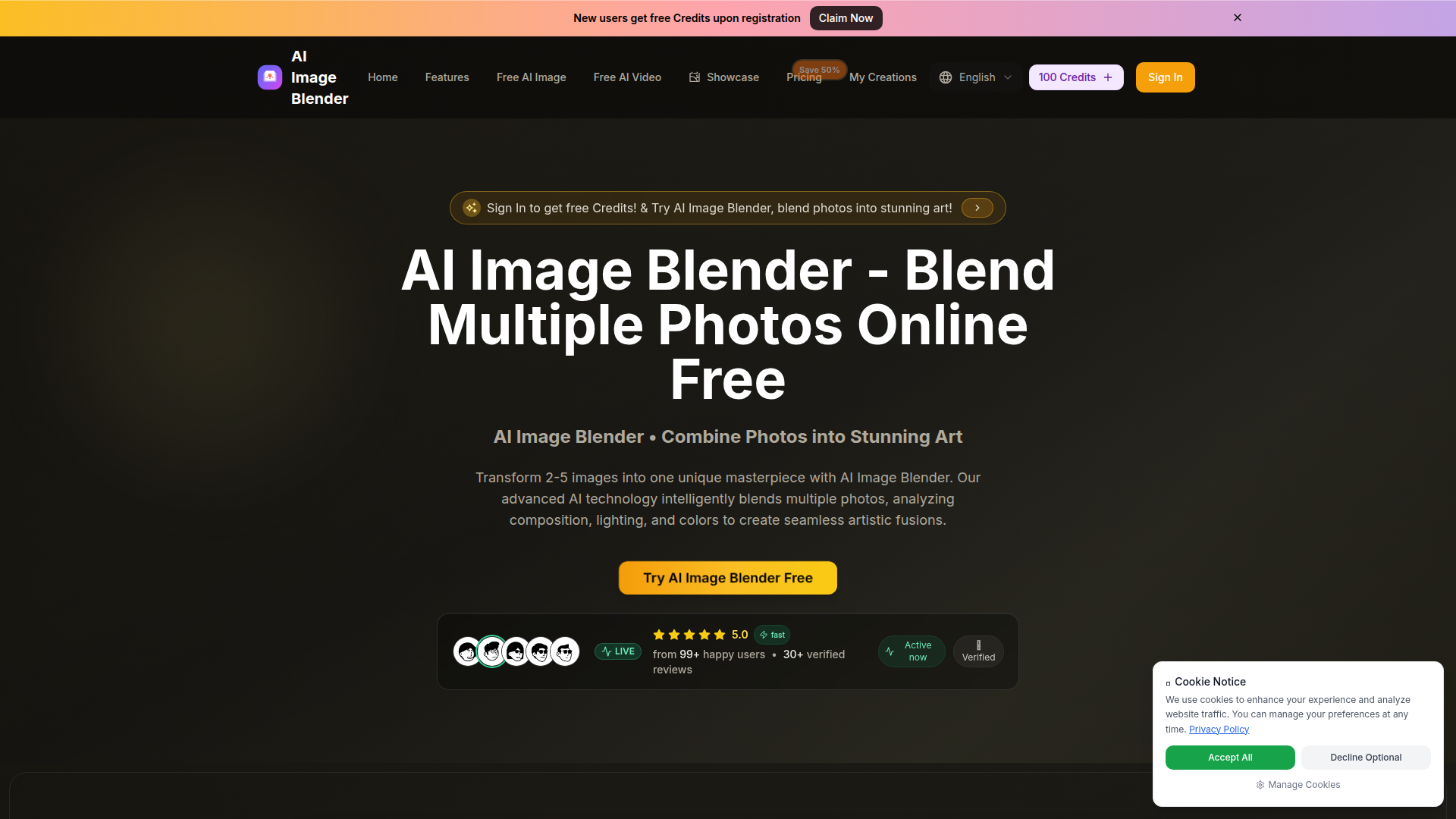 AI Image Blender