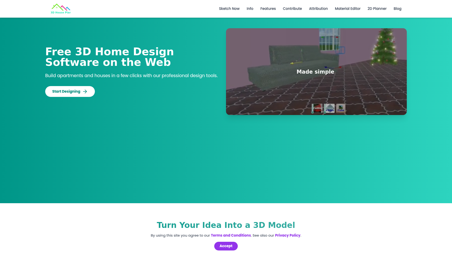 3D House Planner