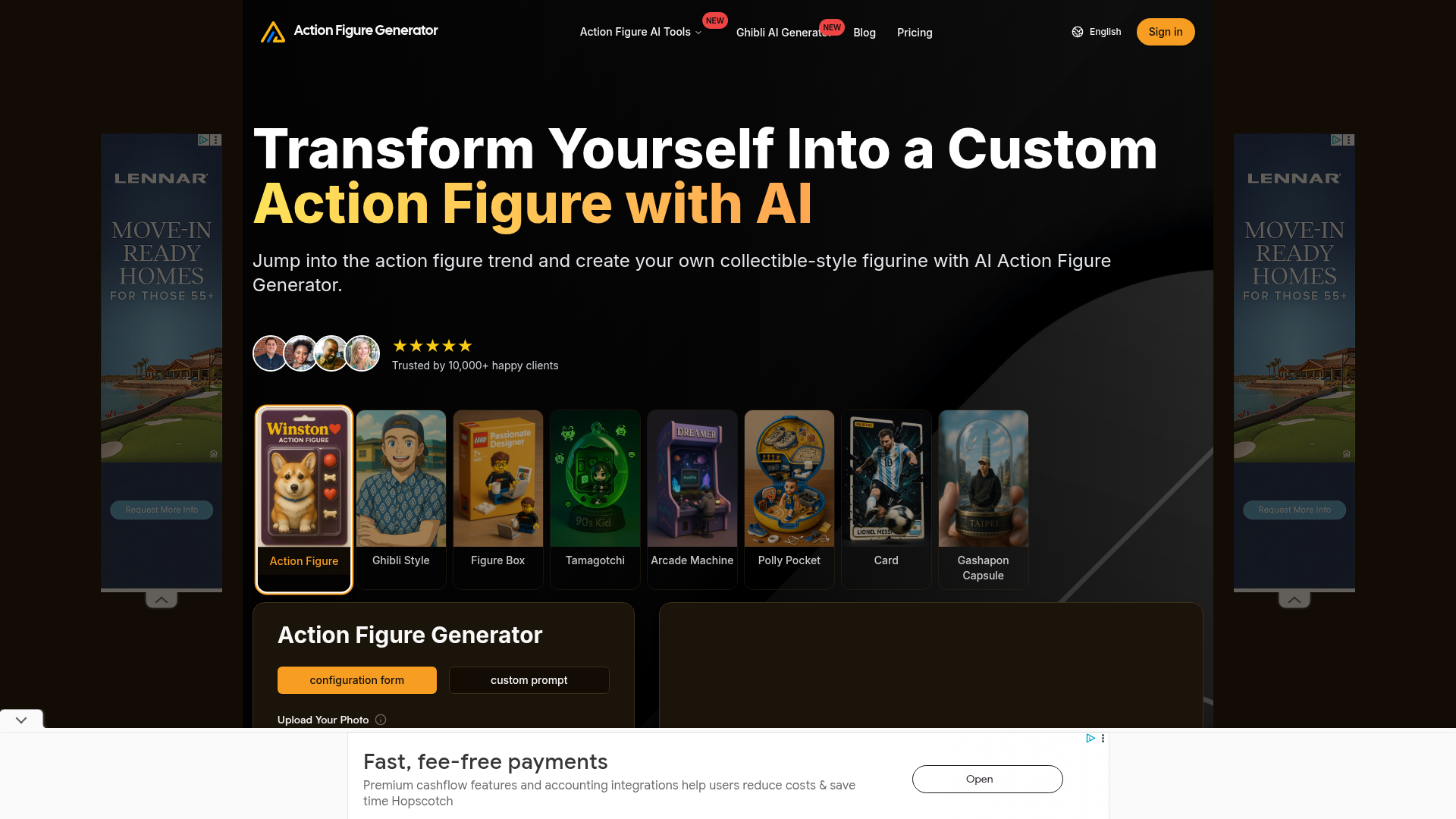 Action Figure Generator