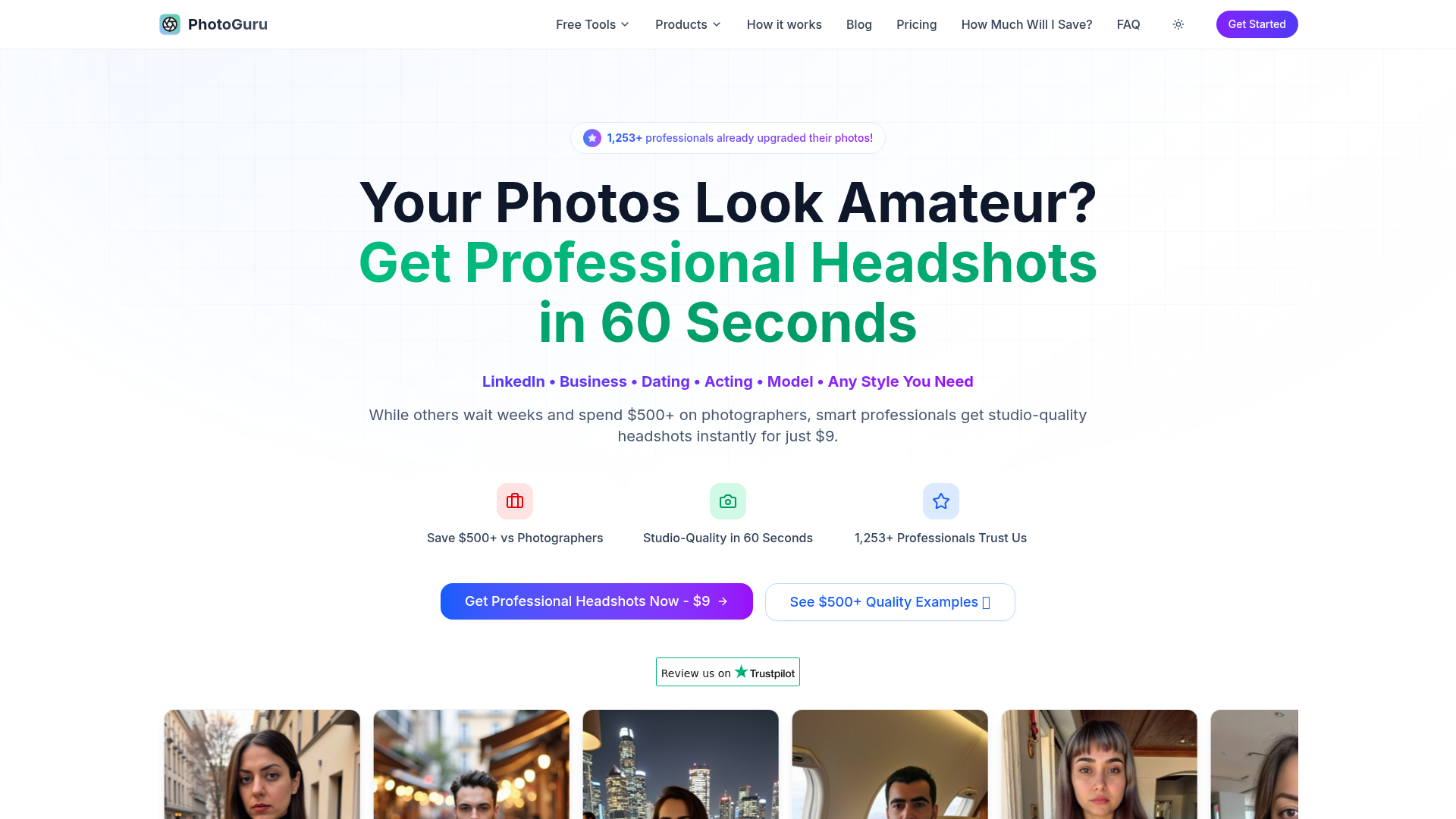 PhotoGuru: AI Headshot Generator.ai