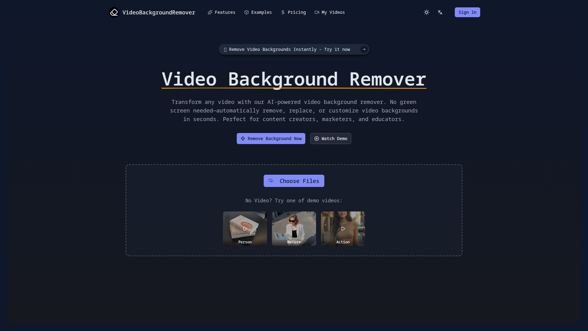 Video Background Remover