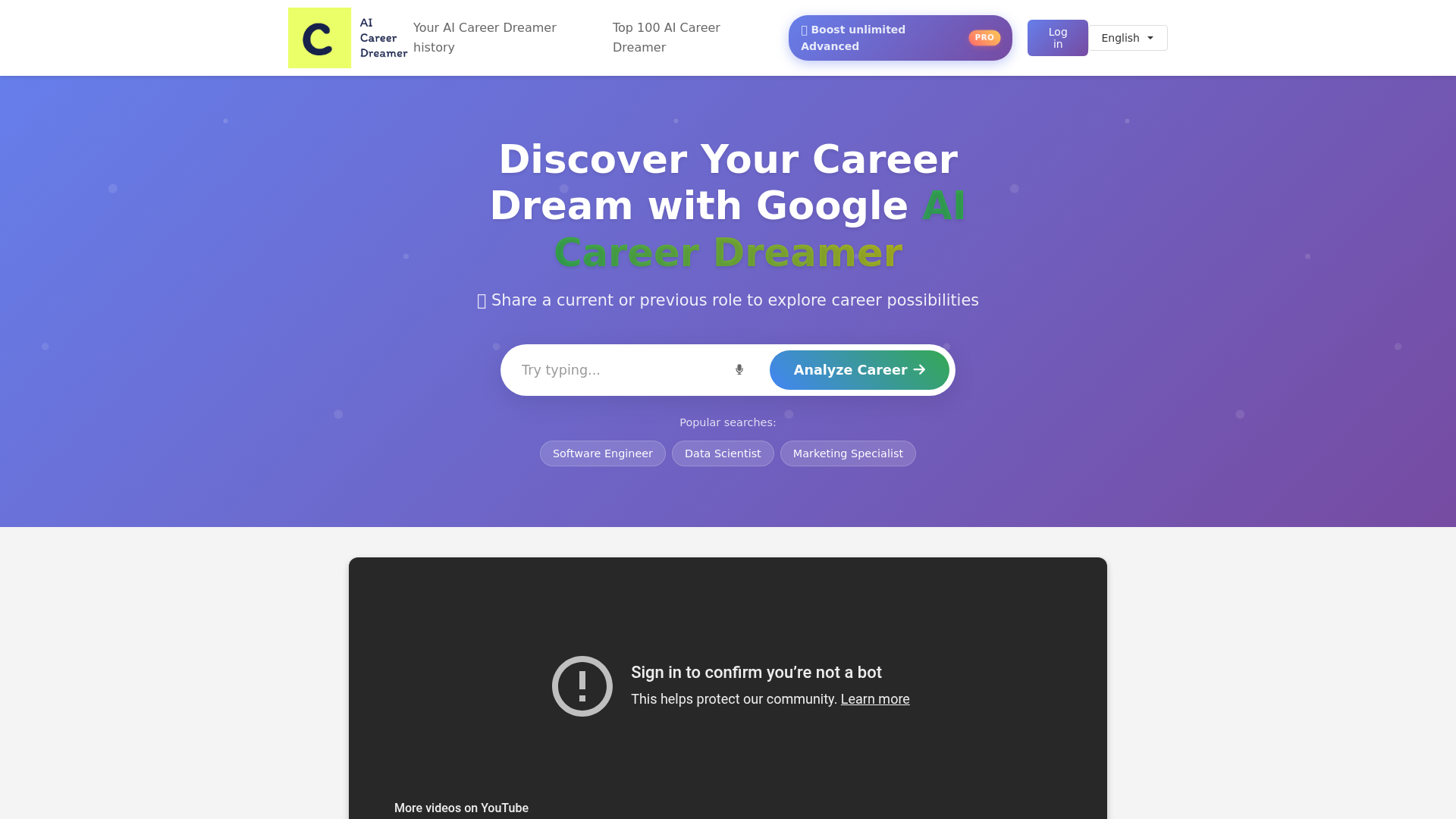 AI Career Dreamer