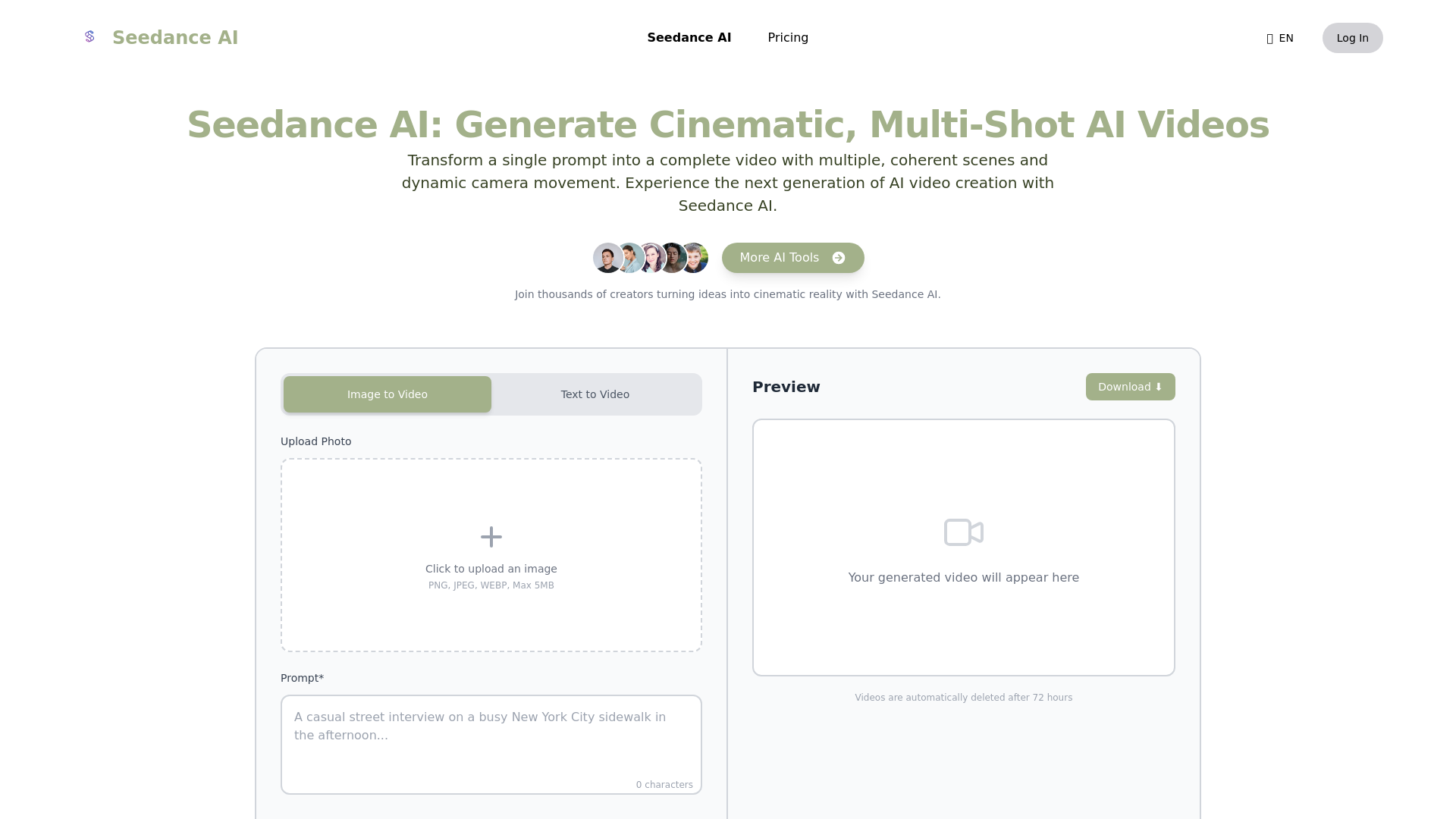 Seedance AI: Multi-Shot Cinematic Video Generator