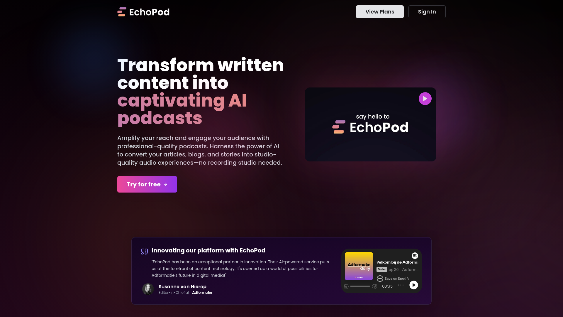 EchoPod