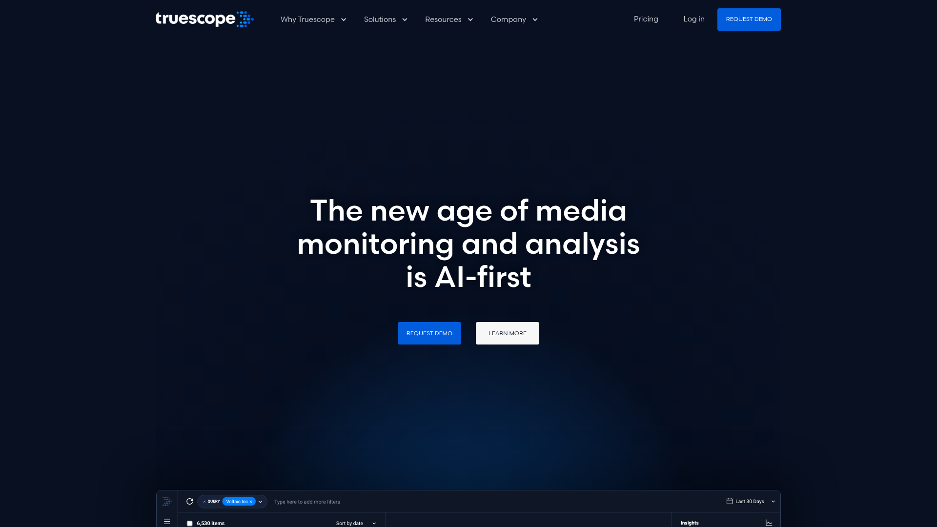 Truescope: AI-Powered Media Intelligence