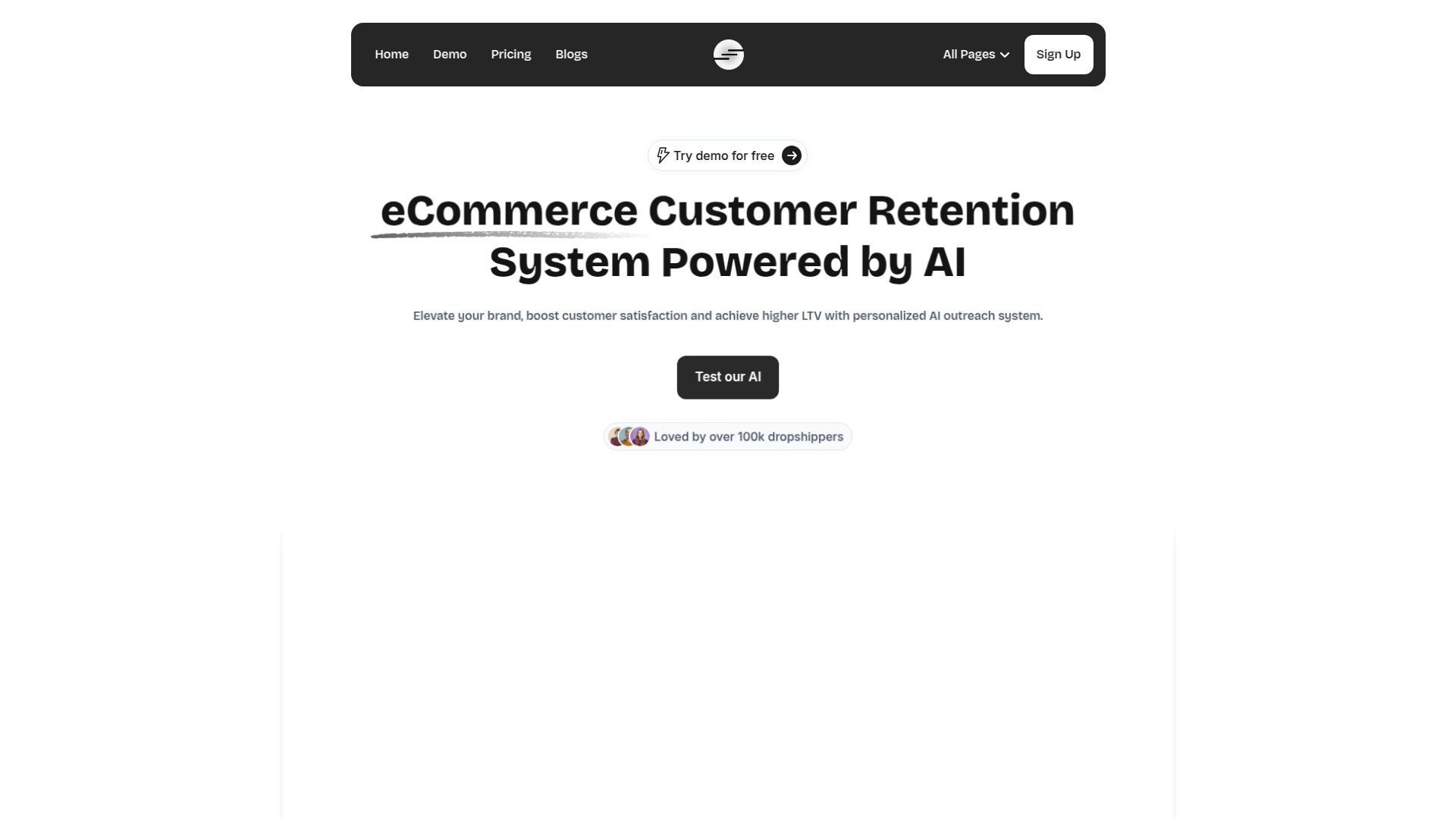 Evolvoom: AI Retention for E-commerce Brands.ai