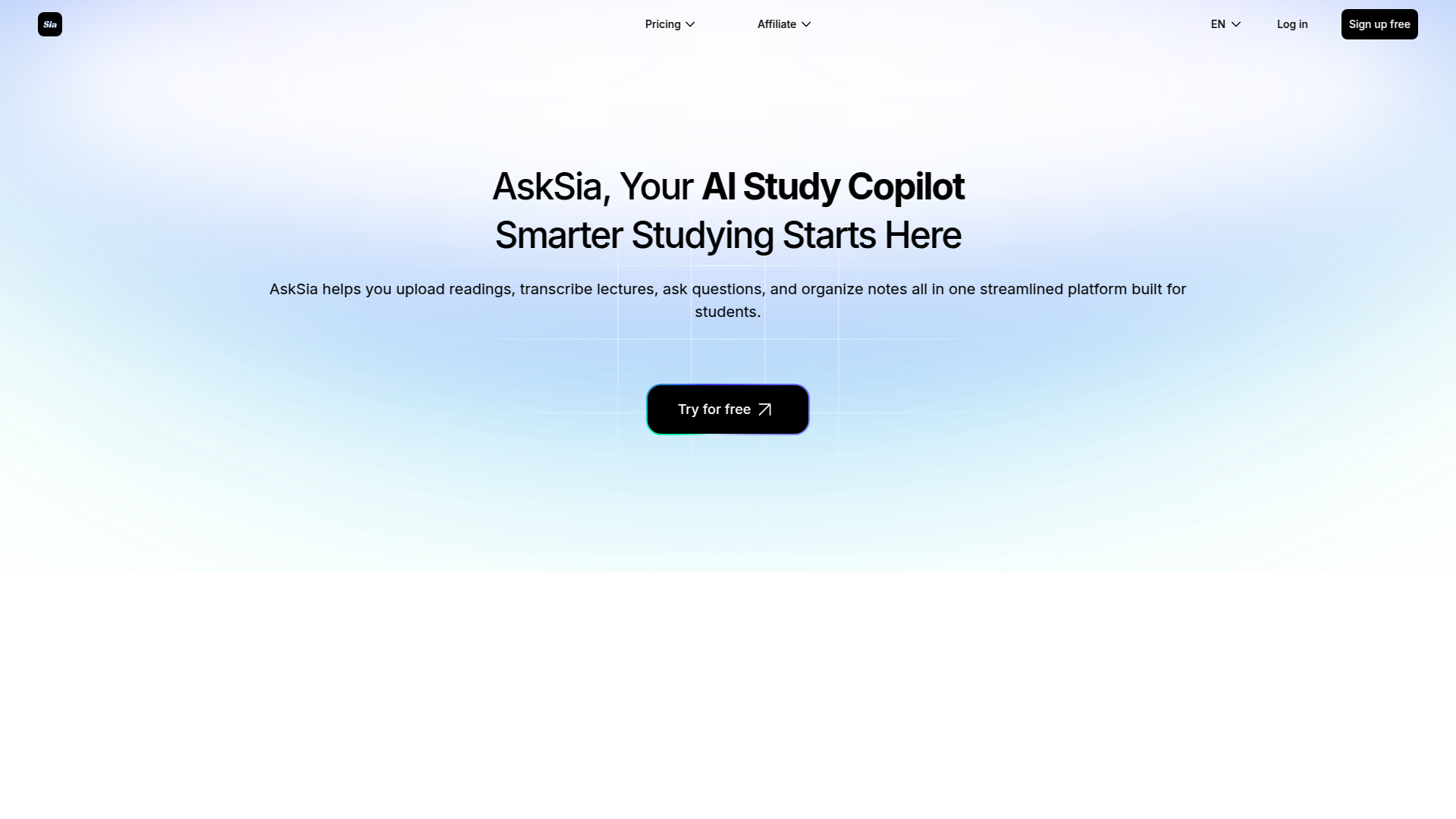 AskSia AI - Your Personal Study Assistant.ai