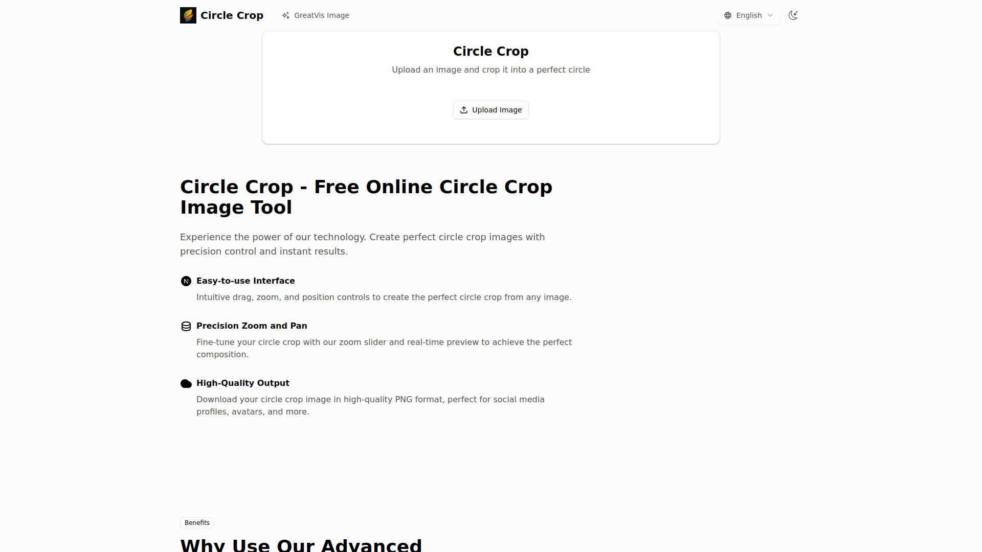 Circle Crop: Free Online Image Cropping Tool.ai