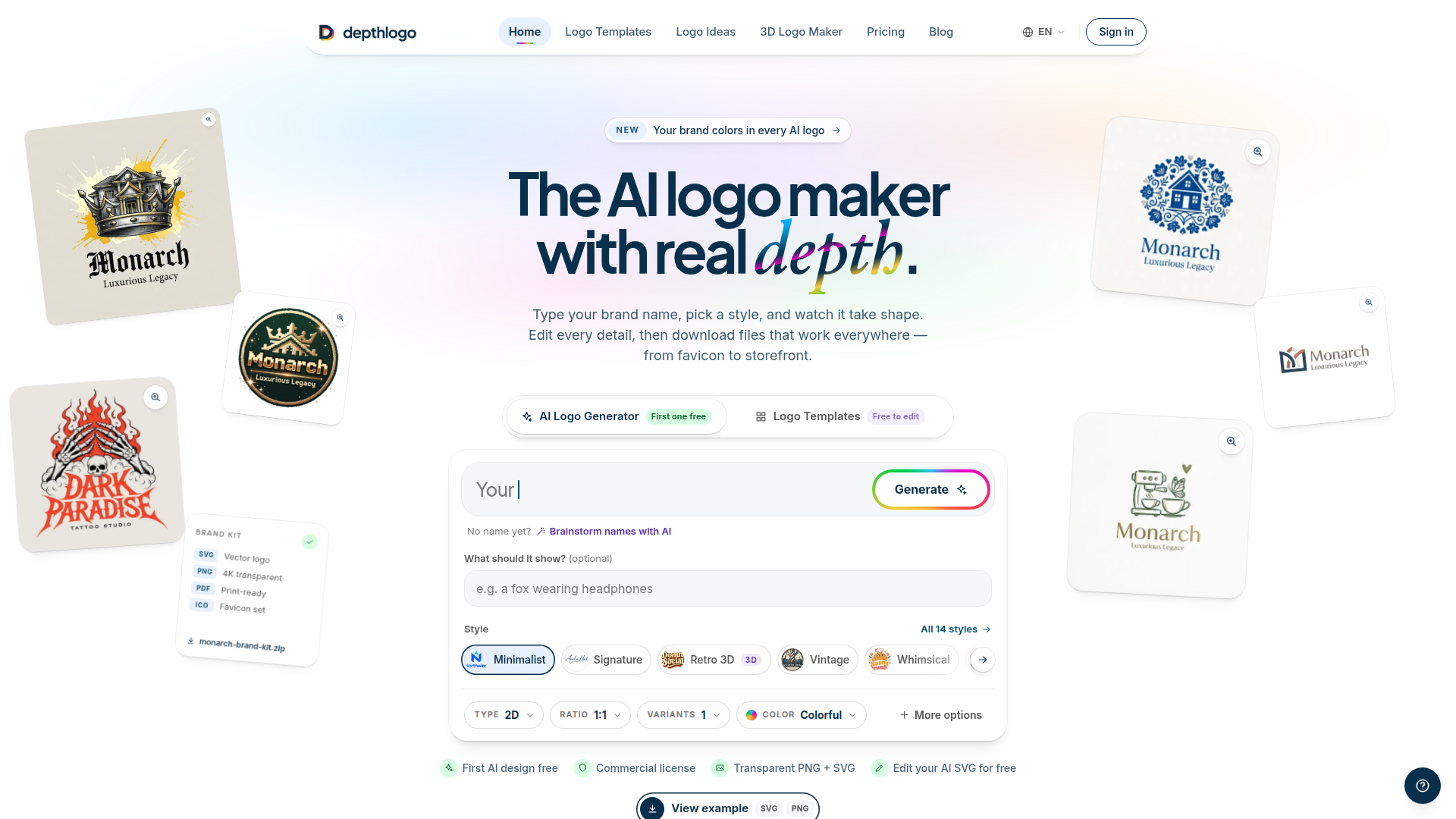 DepthLogo