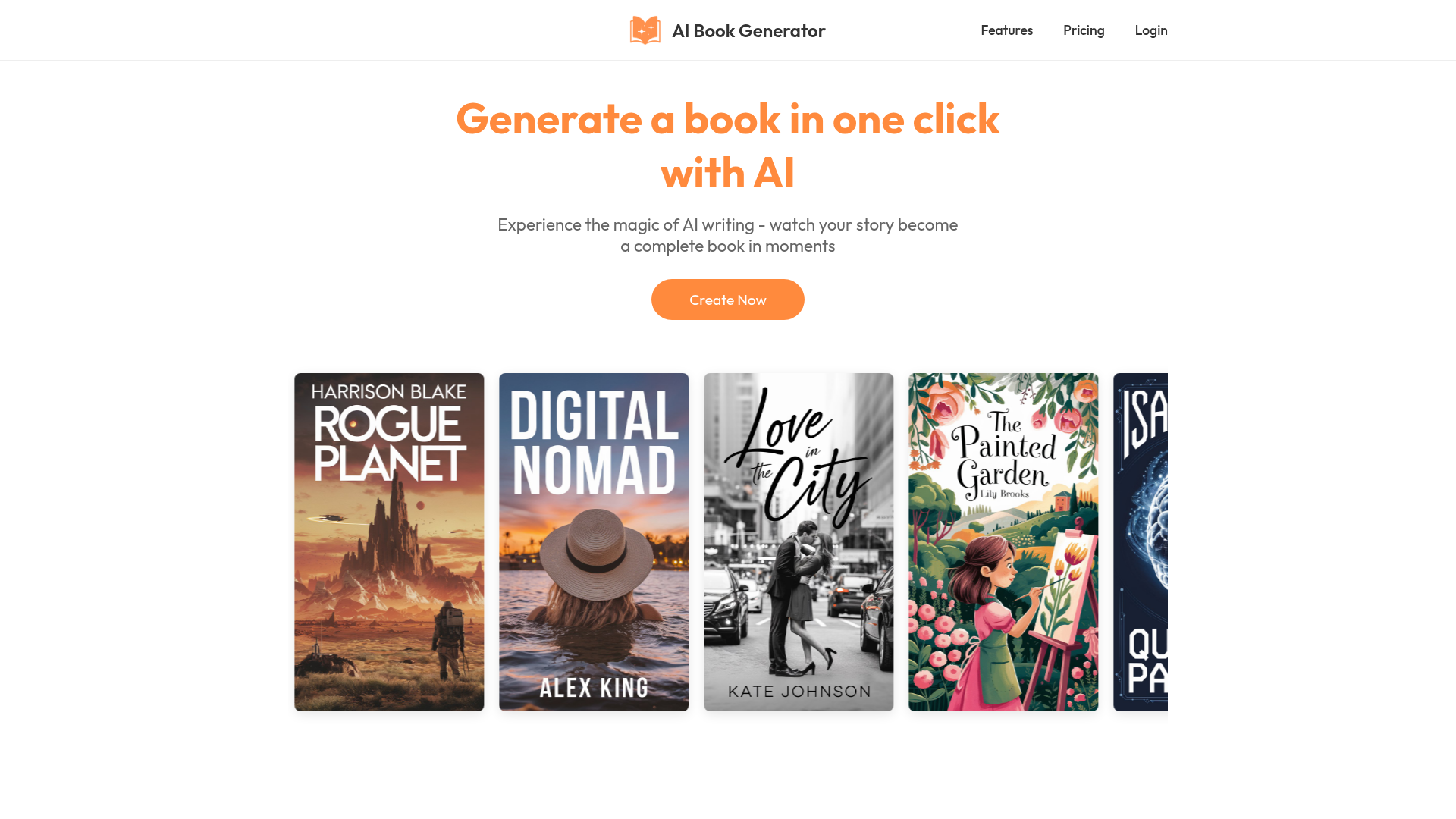 AI Book Generator: Create eBooks Instantly.ai