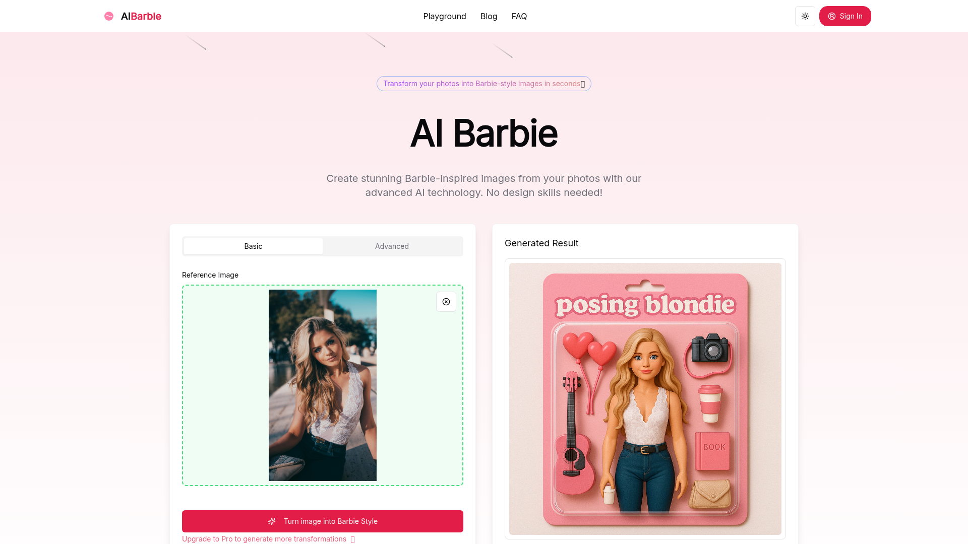 AI Barbie