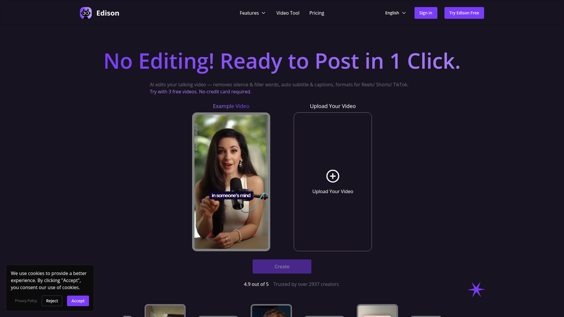 Edison: AI-Powered Video Editing Automation.ai