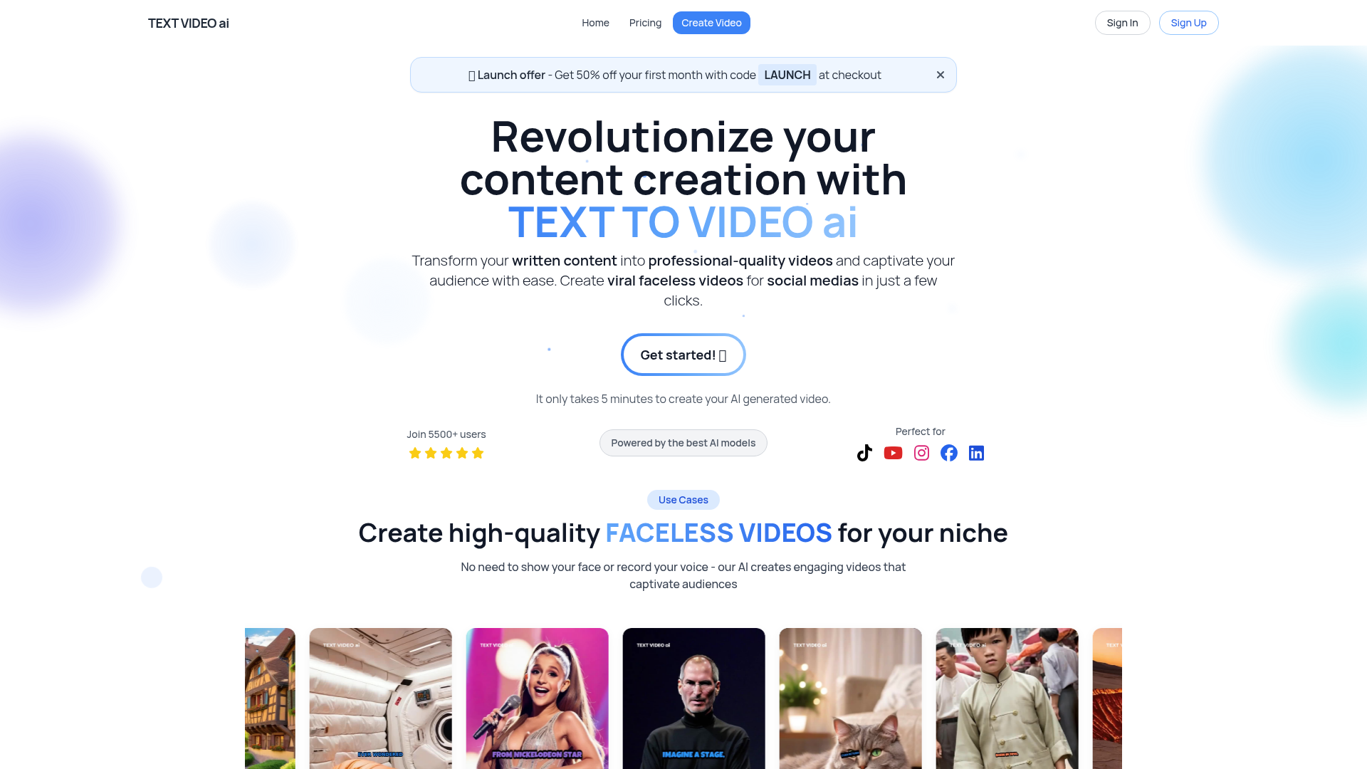 Text Video AI
