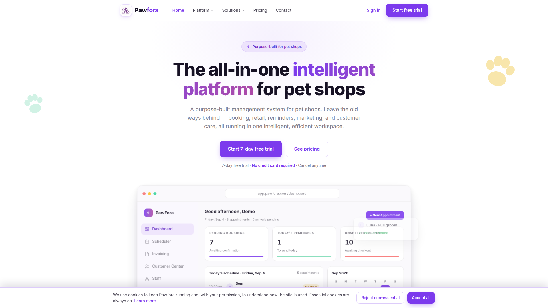 Pawfora