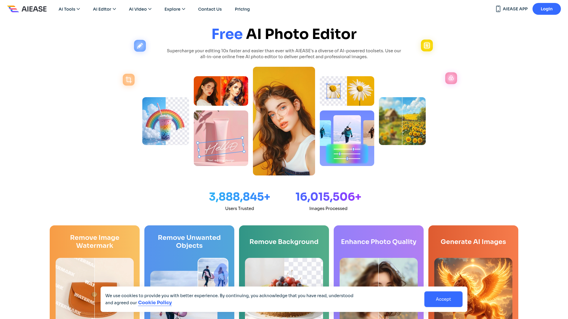 AI Ease: Free AI Photo Editor.ai