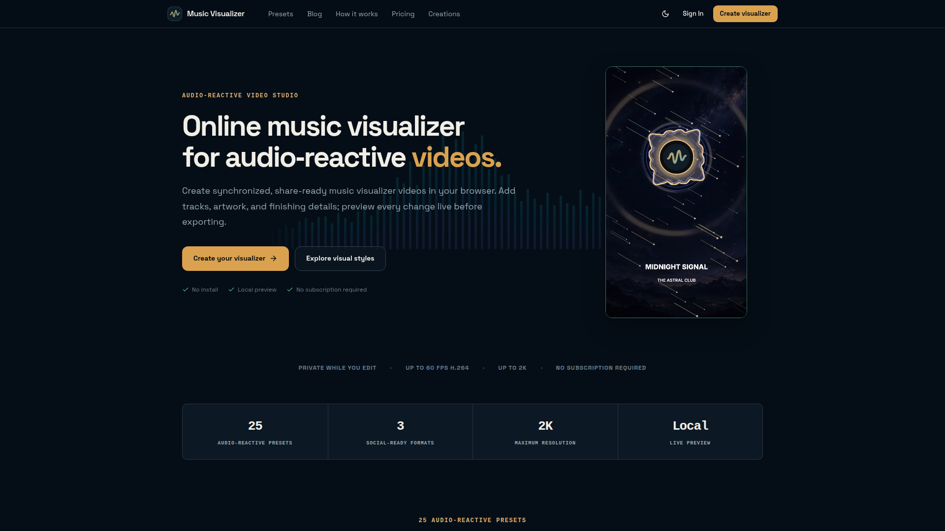 Music Visualizer