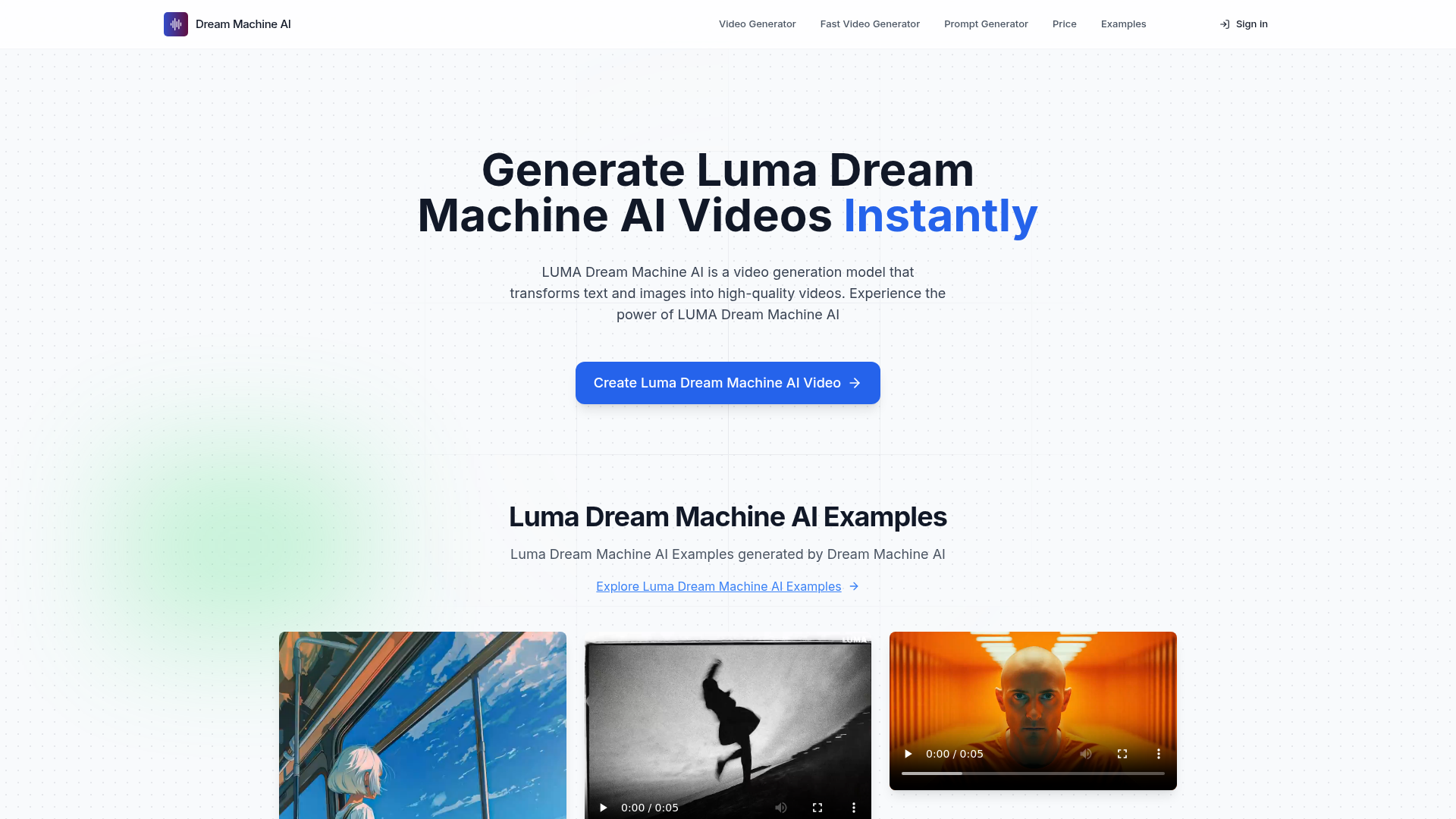 Dream Machine AI: Text to Video Generator.ai