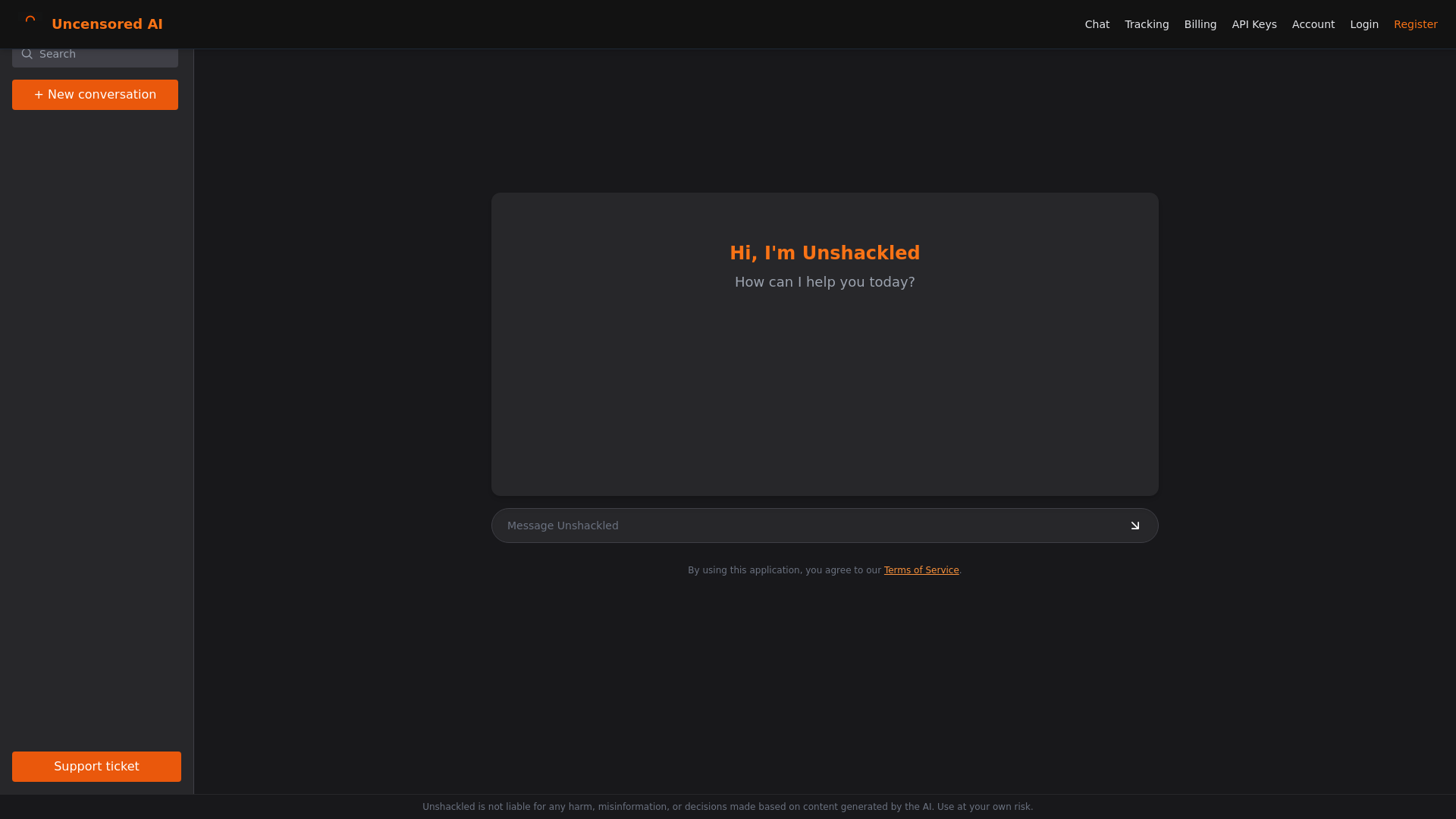 Unshackled Chat