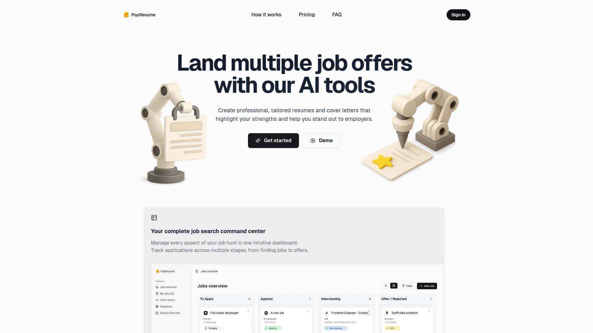 PopResume: AI-Powered Job Search Assistant.ai