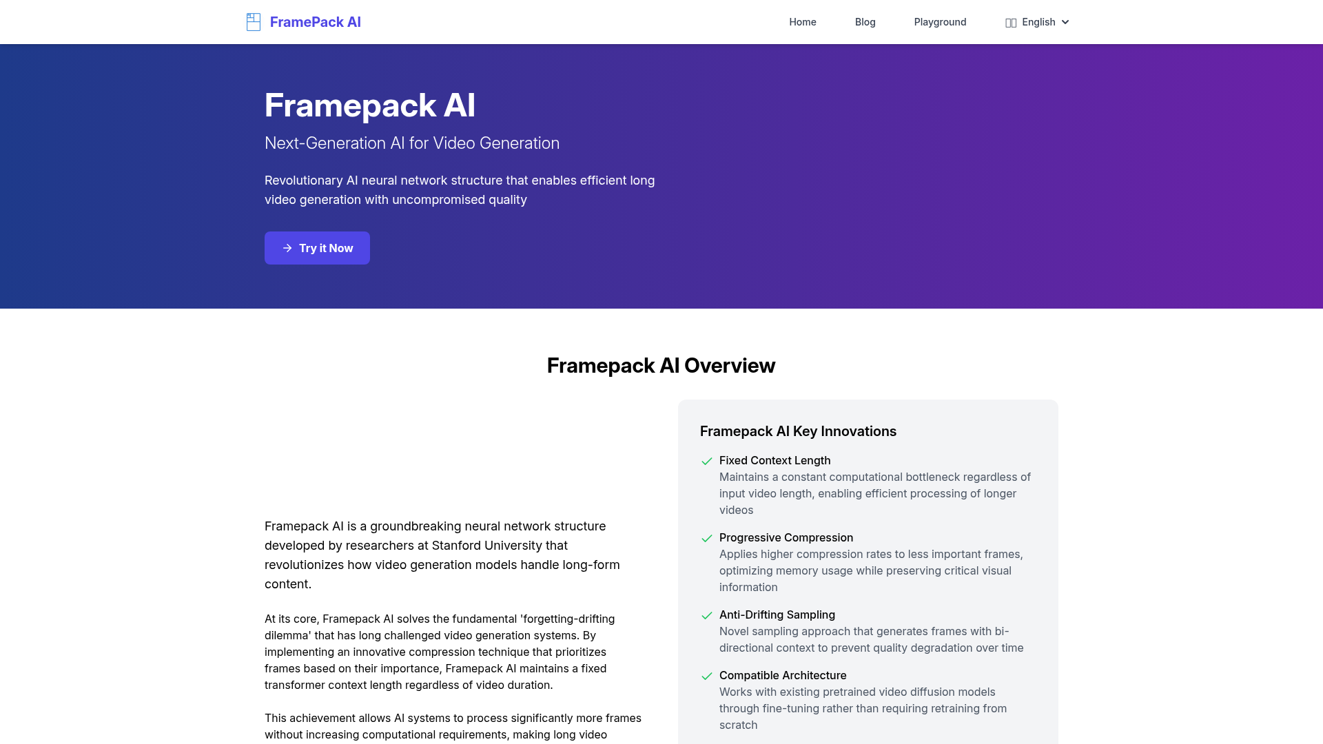 Framepack AI