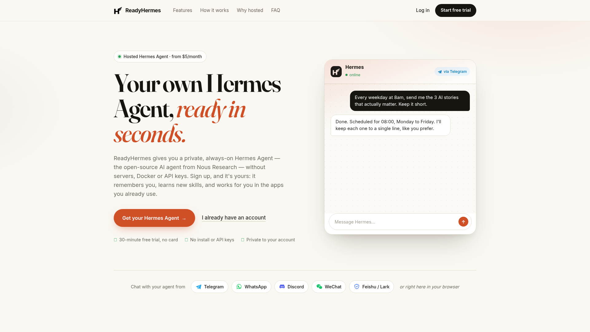 ReadyHermes