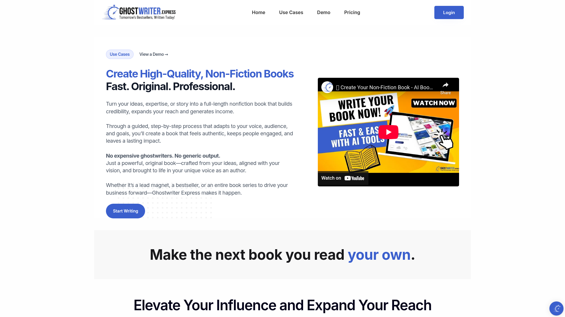 Ghostwriter Express