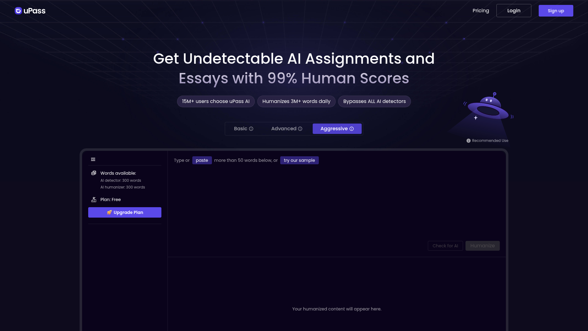 uPass AI: Undetectable Essay Rewriter.ai
