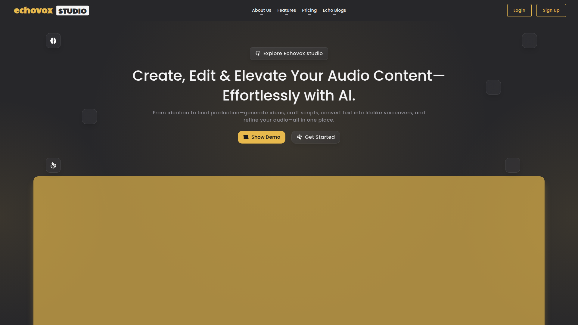 Echovox Studio: AI Audio Creation Suite.ai
