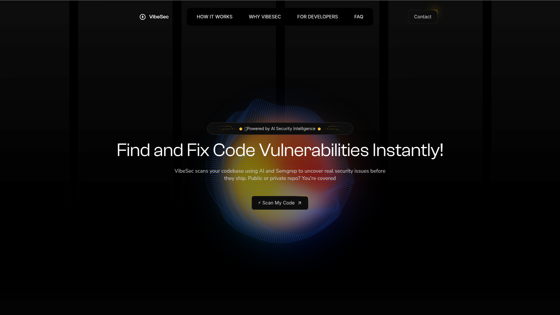 VibeSec: AI-Powered Code Security Scanner.ai