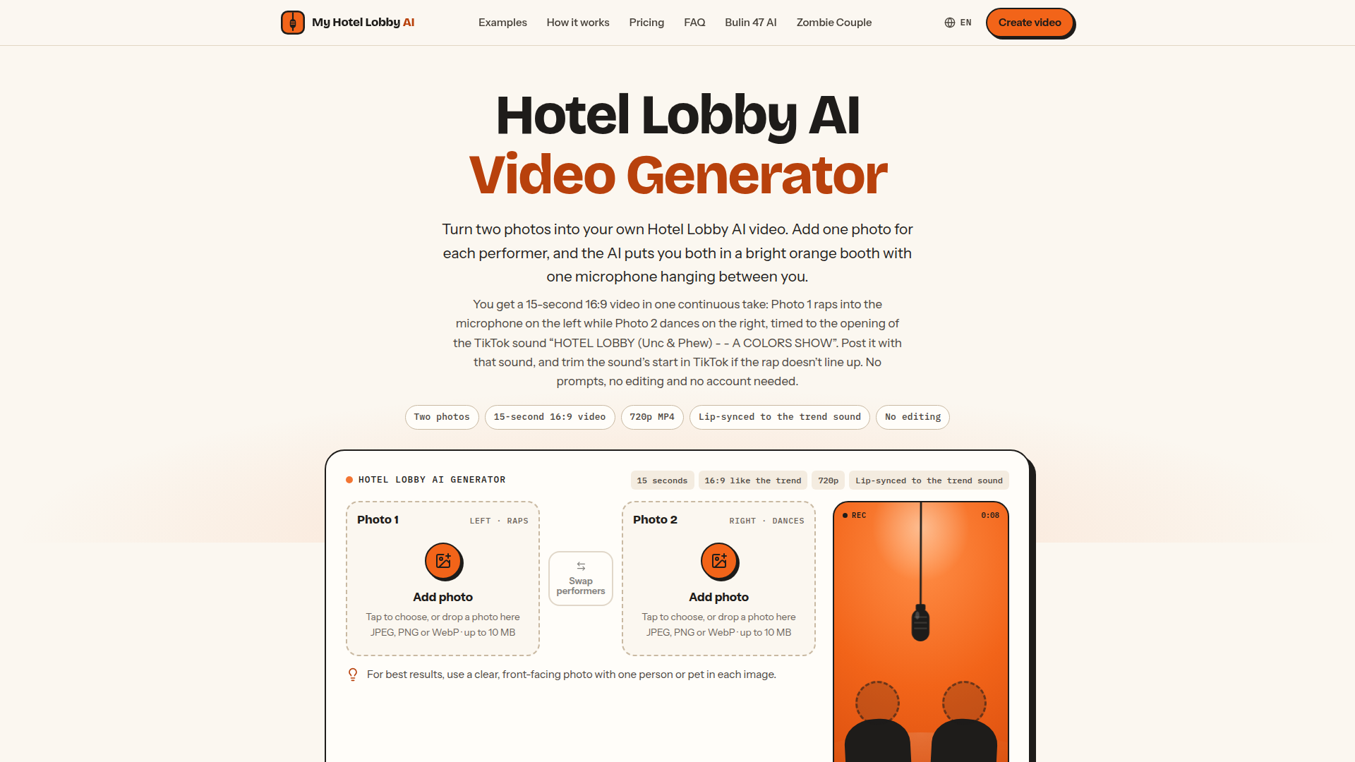 My Hotel Lobby AI