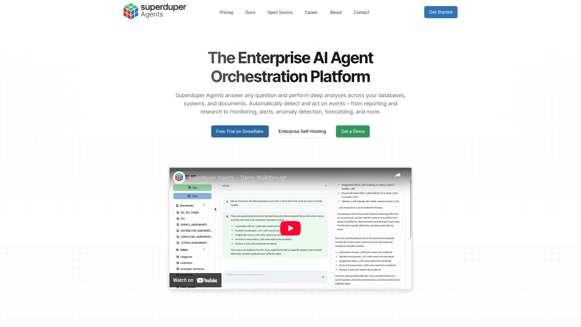 Superduper Agents: Enterprise AI Orchestration Platform.ai