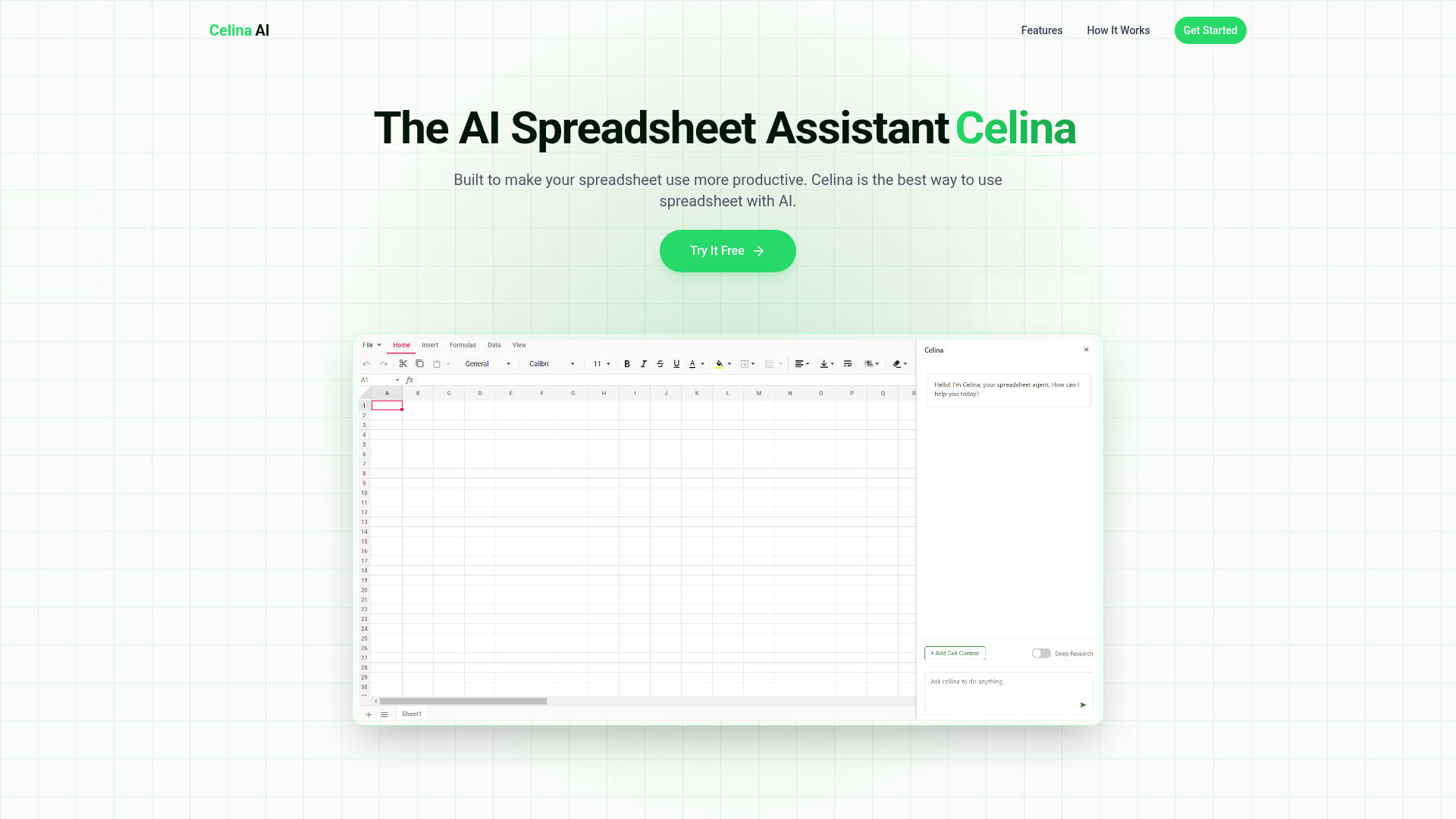 Celina: AI-Powered Spreadsheet Assistant