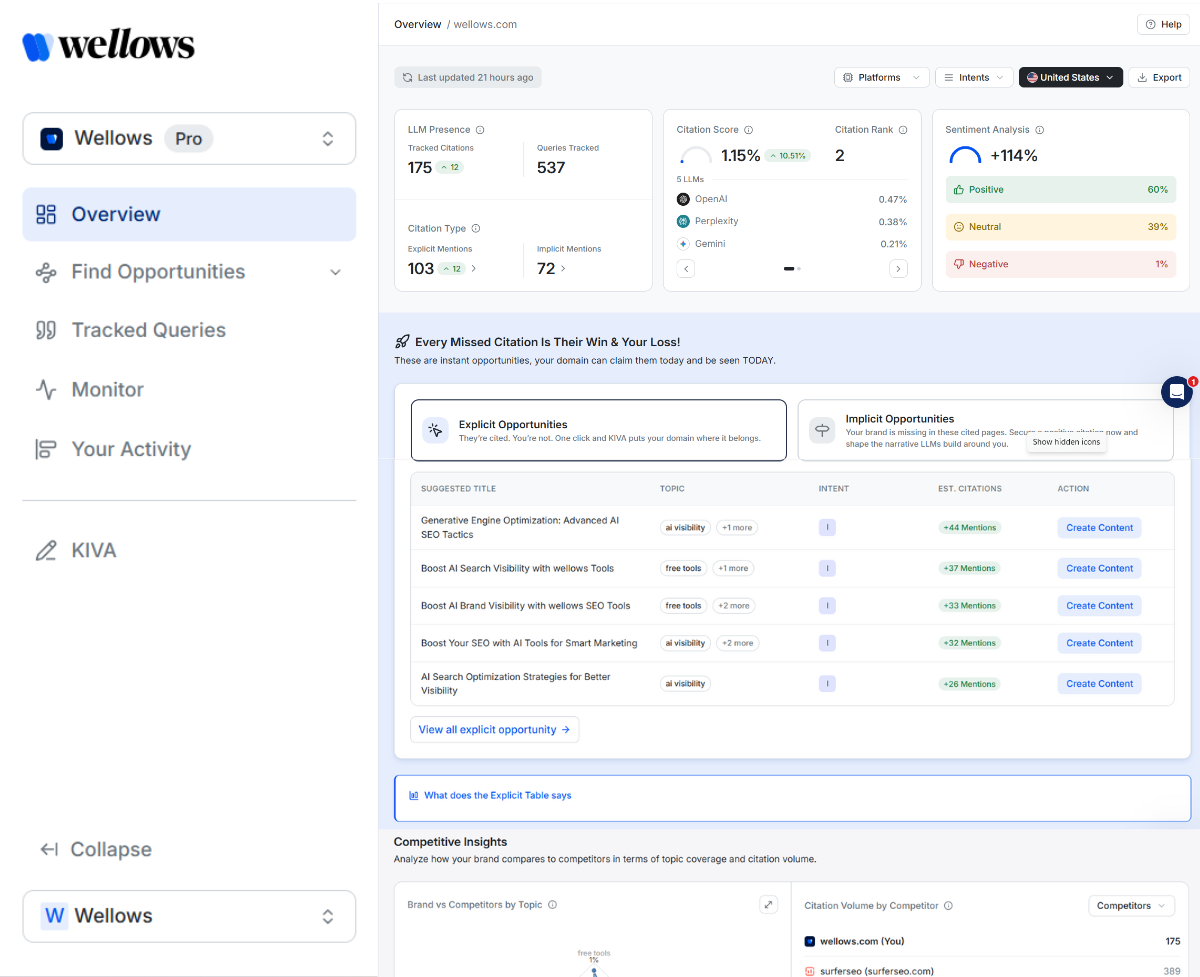 Wellows | AI Search Visibility for Brands