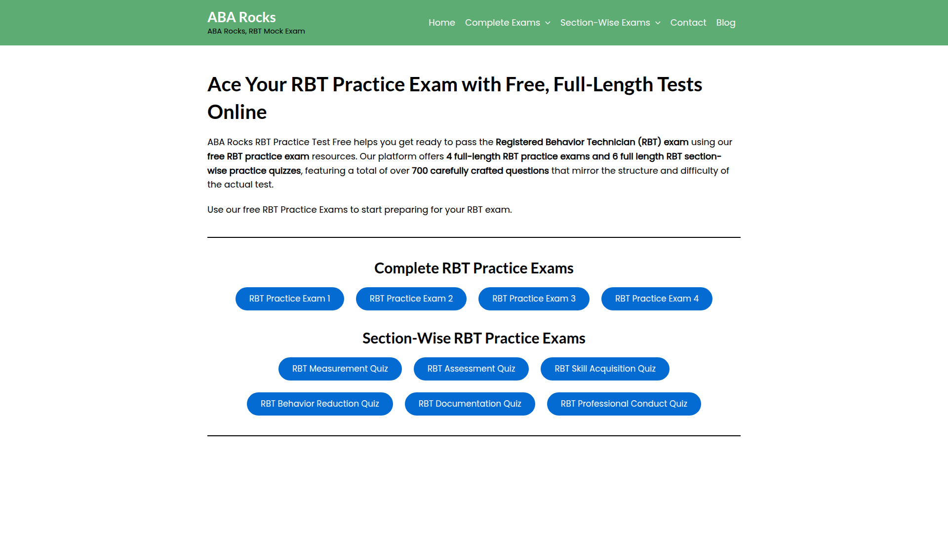 ABA Rocks: RBT Exam Prep.ai
