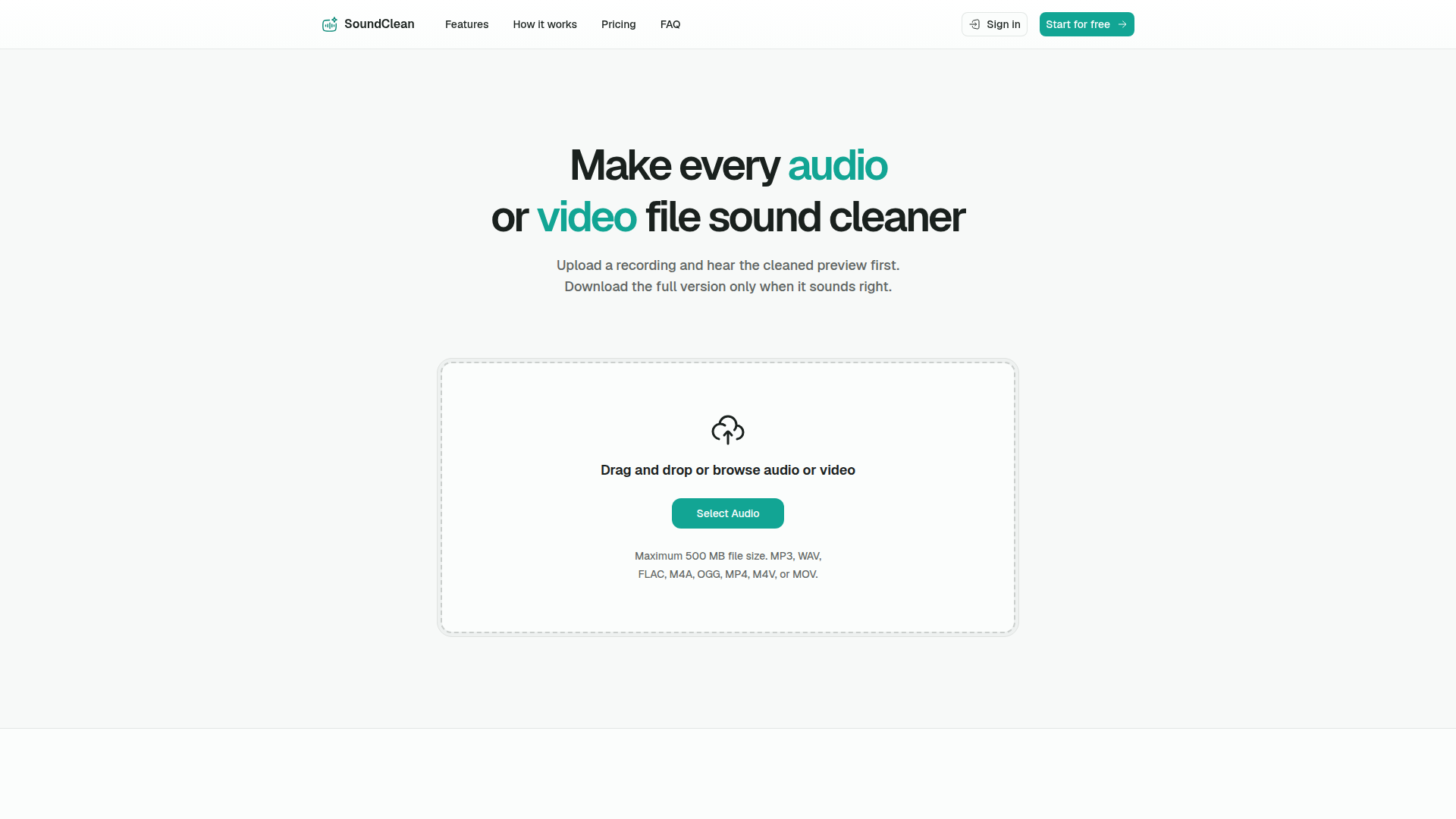 SoundClean