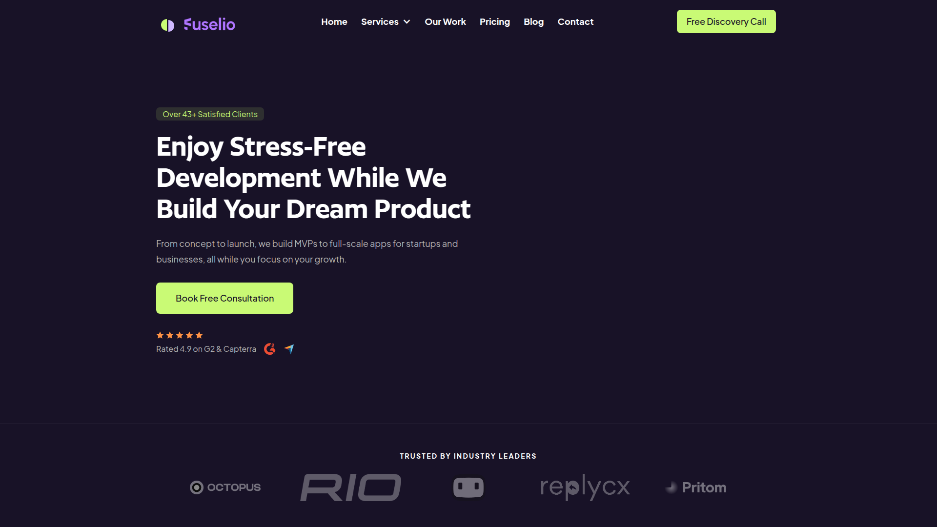 Fuselio: Custom Tech Solutions for Startups.ai