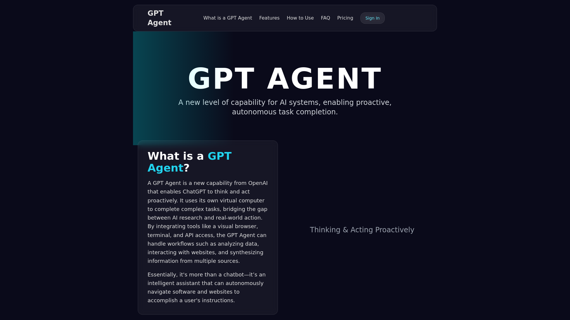 GPT Agent: The Future of AI-Powered Automation.ai