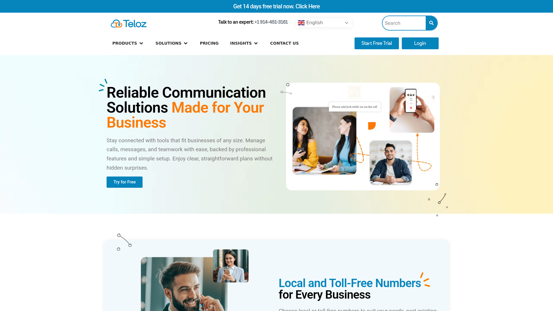 Teloz: Cloud Contact Center Solution.ai