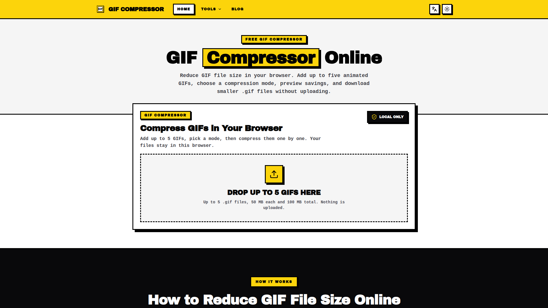 GIF Compressor