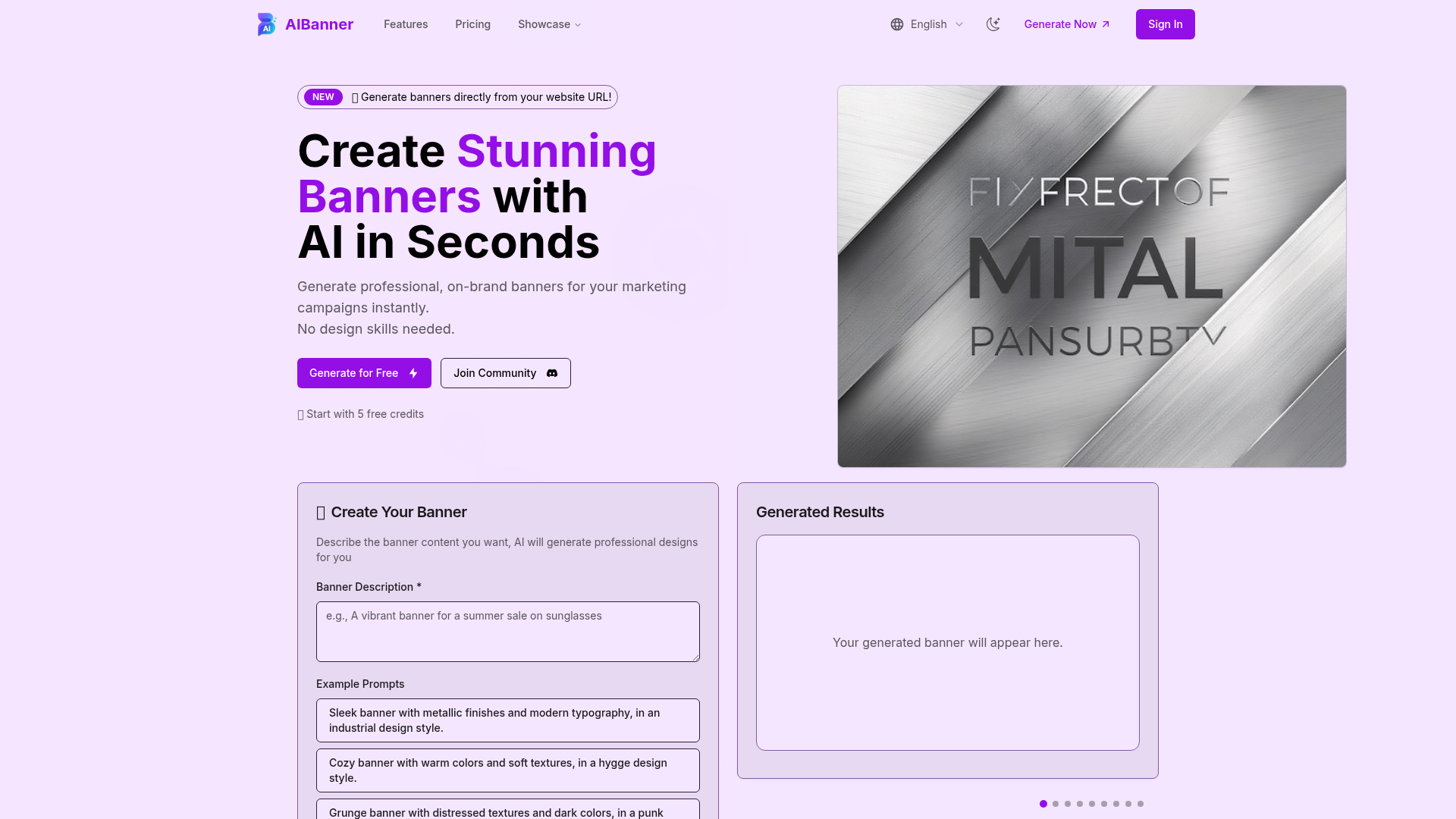 AIBanner: AI Banner Creator for Agencies.ai