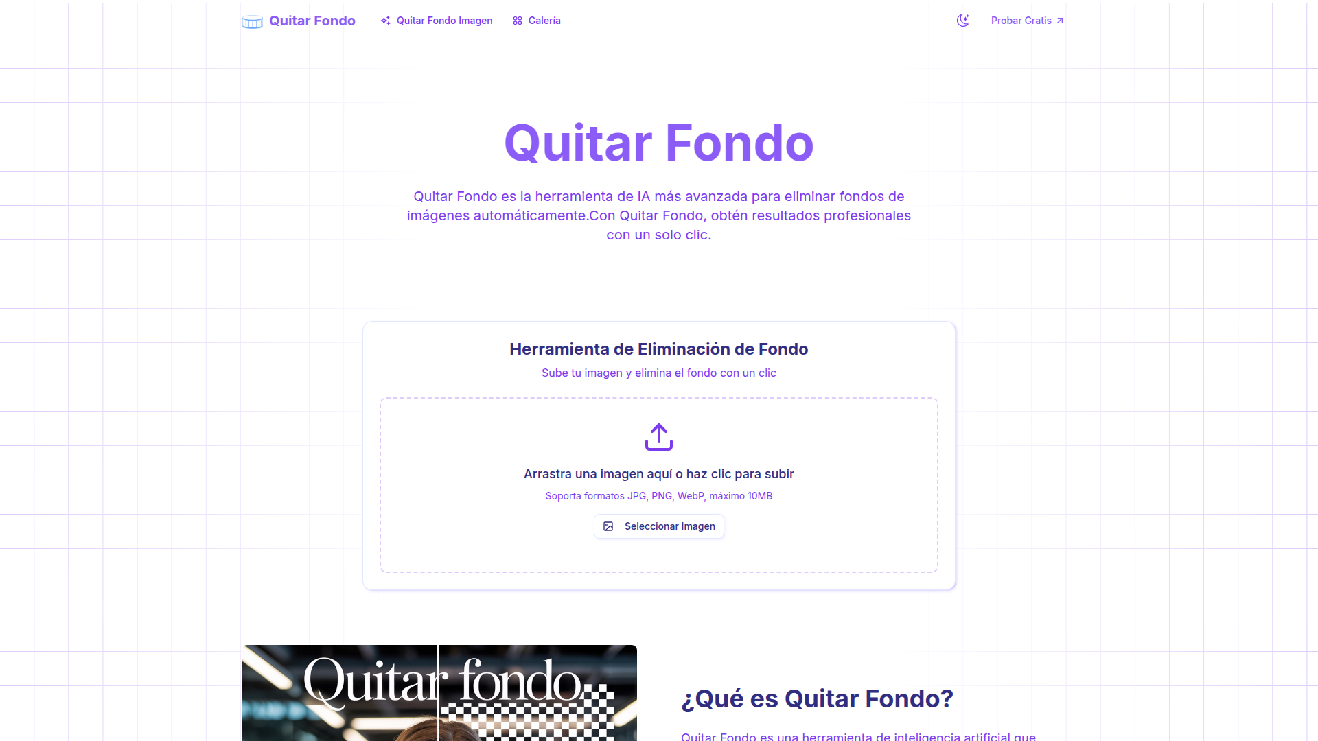 Quitar Fondo